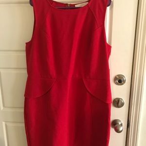 Loft Dress Red 18
